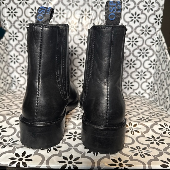 Osprey London women’s designer leather riding,biker,combat boots eu sz:39 us:8.5 - Picture 6 of 13